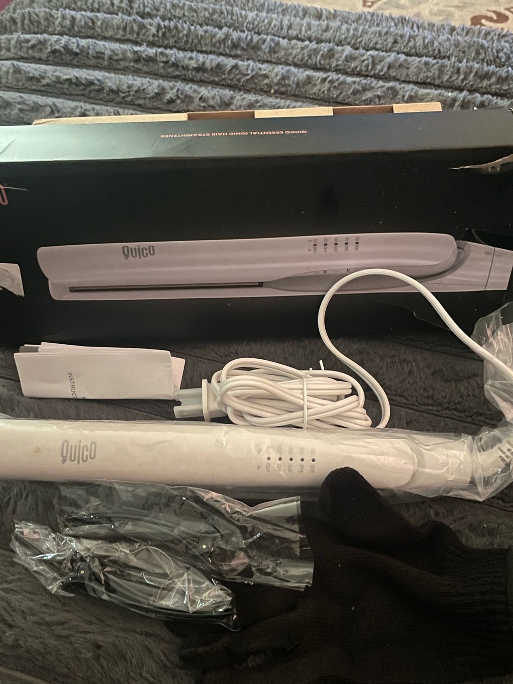 Quico Upgrade Hair Straightener and Curler NWT